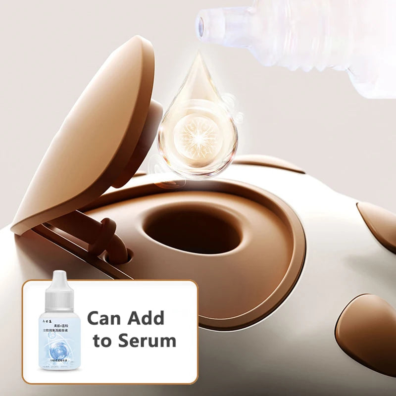 Escova com spray a vapor anti-pelos para cães e gatos - Petzin ®